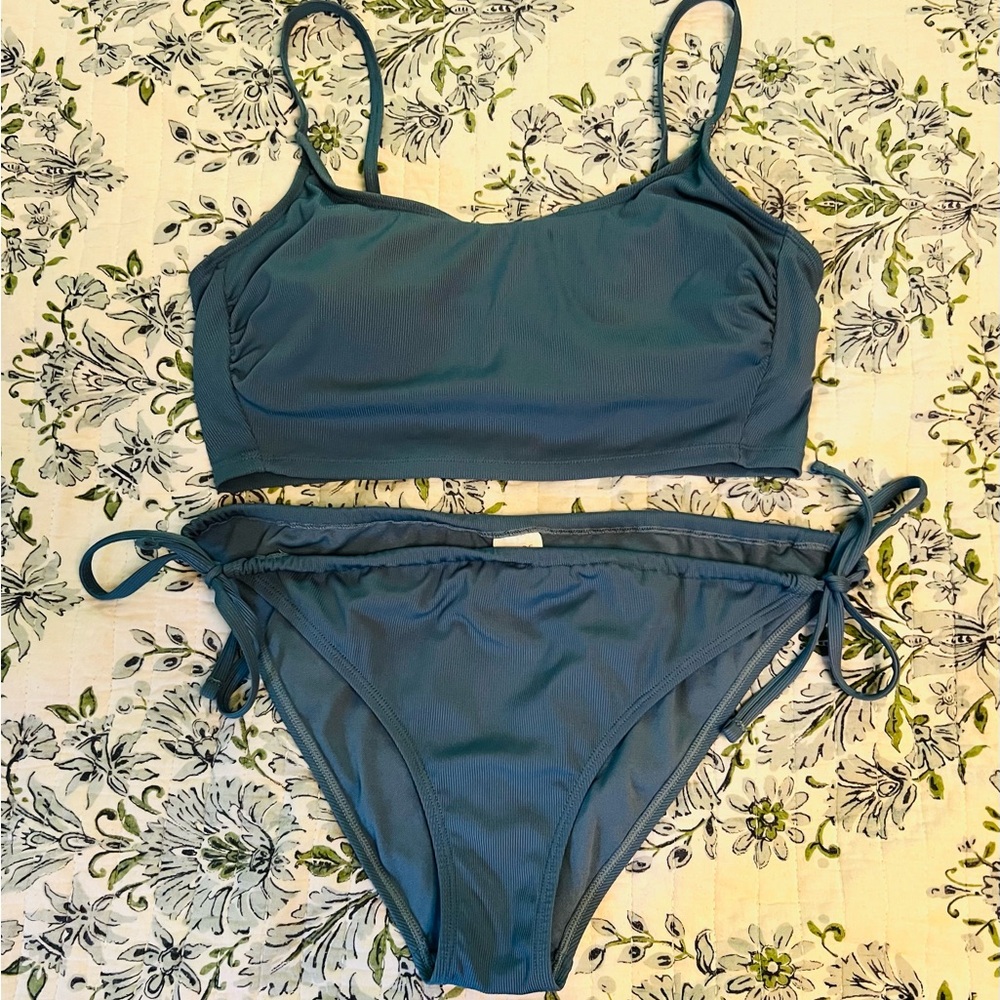 Wild Fable Teal Bikini Set